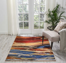Load image into Gallery viewer, Nourison Chroma CRM04 Multicolor 4&#39;x6&#39; Area Rug CRM04 Lava Flow
