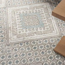 Load image into Gallery viewer, Nourison Concerto 9&#39; x 12&#39; Area Rug CNC16 Grey/Ivory/Blue
