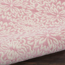 Load image into Gallery viewer, Nourison Jubilant 2&#39; x 4&#39; Small Pink Floral Area Rug JUB06 Ivory/Pink

