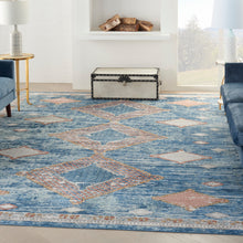 Load image into Gallery viewer, Nourison Concerto 9&#39; x 12&#39; Area Rug CNC14 Blue
