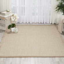 Load image into Gallery viewer, kathy ireland Home River Brook KI809 Beige and White 4&#39;x6&#39; Area Rug KI809 Taupe/Ivory

