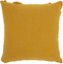 Load image into Gallery viewer, Nourison Life Styles Distressed Diamond Mustard Throw Pillow SH018 18&quot;X18&quot;
