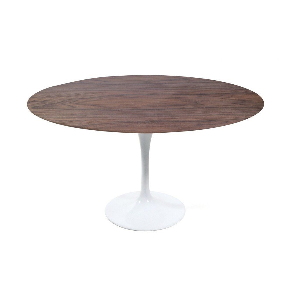 Maisie Dining Table - Round Walnut Top - 150cm