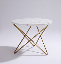 Load image into Gallery viewer, Manon Marble Coffee/Side Table - GFURN
