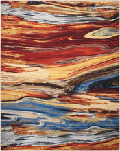 Load image into Gallery viewer, Nourison Chroma CRM04 Multicolor 9&#39;x12&#39; Oversized Rug CRM04 Lava Flow
