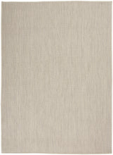 Load image into Gallery viewer, Nourison Courtyard 4&#39;x6&#39; Ivory Silver Area Rug COU01 Ivory Silver
