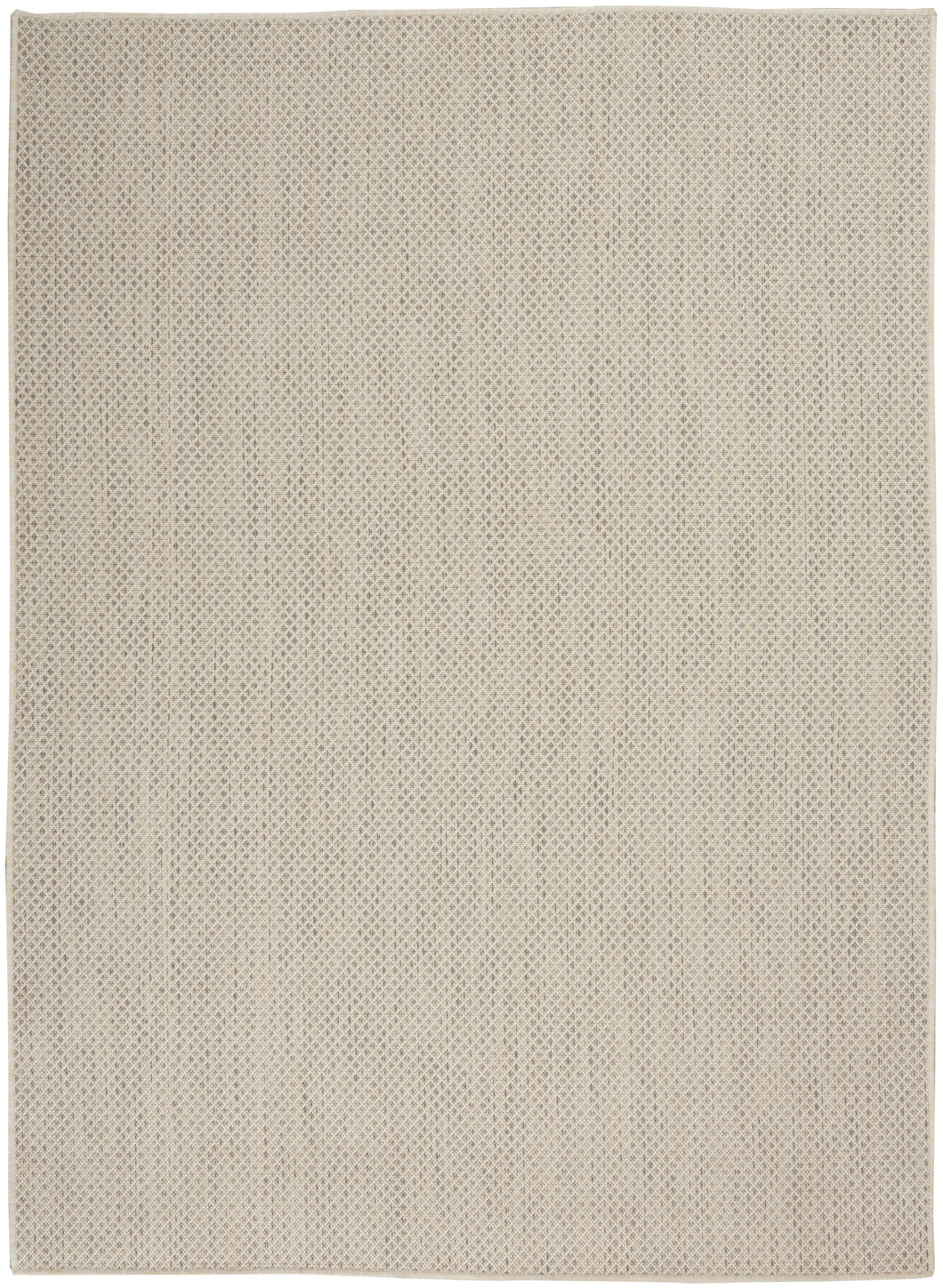 Nourison Courtyard 4'x6' Ivory Silver Area Rug COU01 Ivory Silver