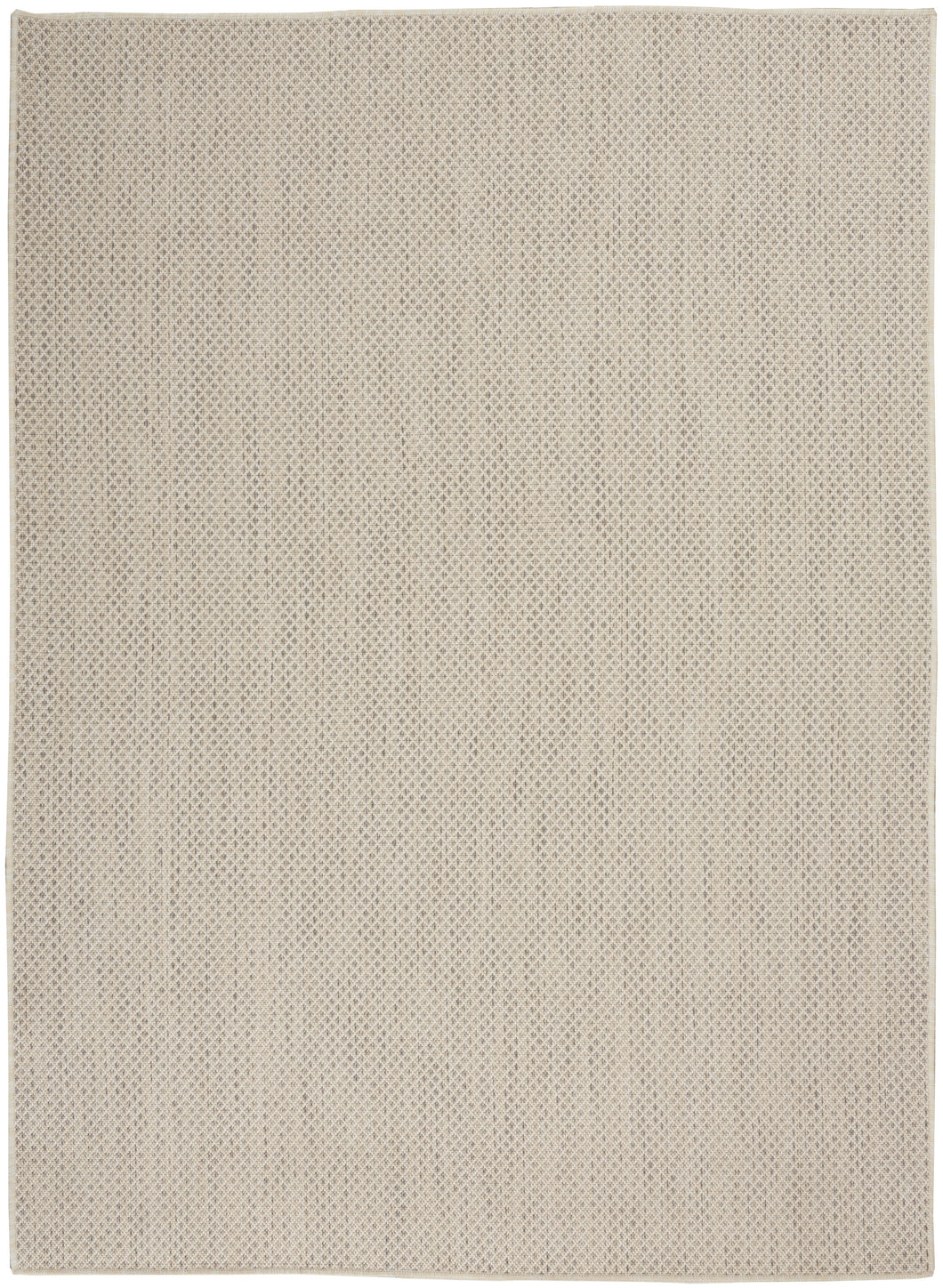 Nourison Courtyard 2'x3' Ivory Silver Area Rug COU01 Ivory Silver