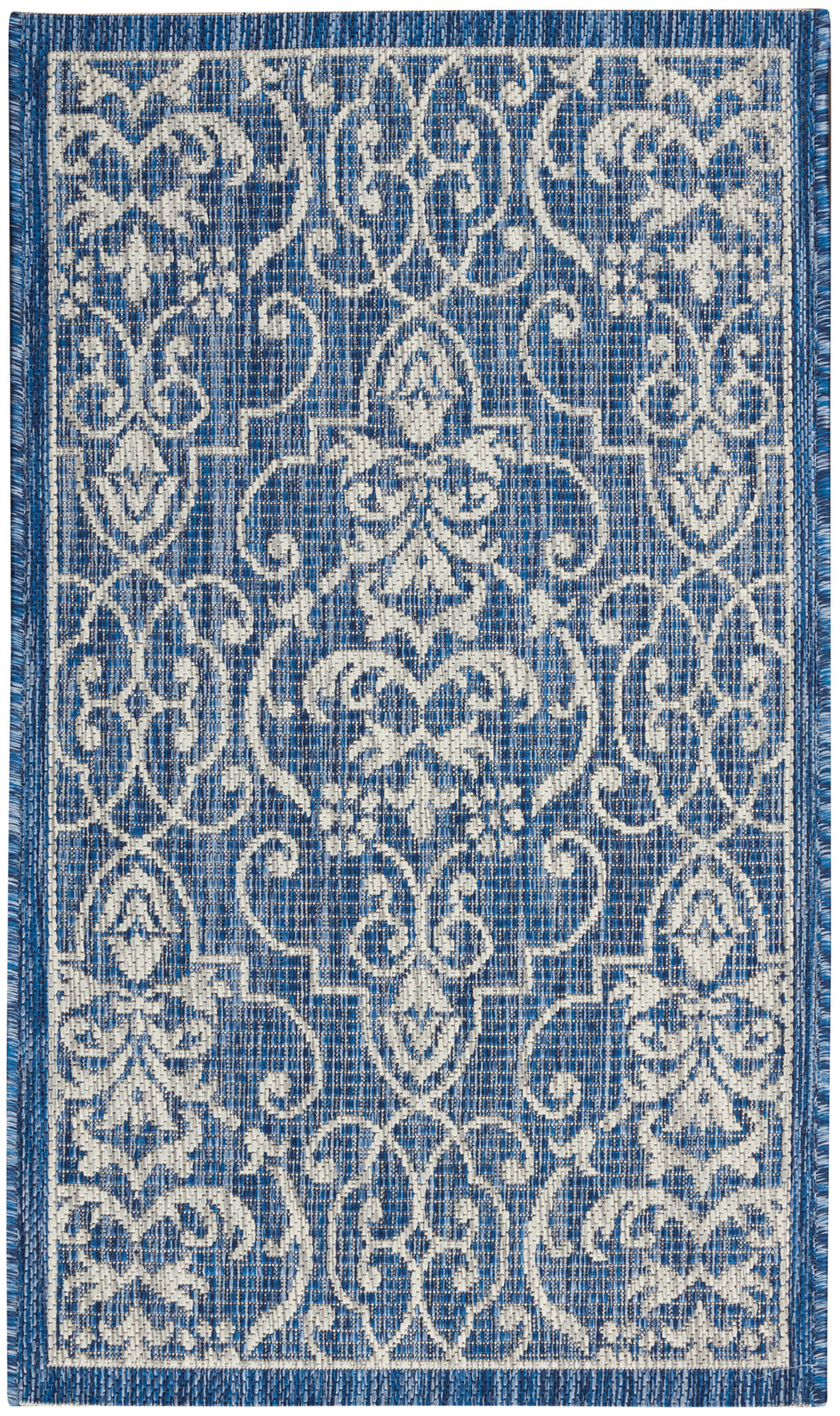 Nourison Country Side 2' x 4' Area Rug CTR04 Denim