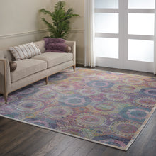 Load image into Gallery viewer, Nourison Ankara Global ANR05 Multicolor 9&#39;x12&#39; Oversized Low-pile Rug ANR05 Multicolor
