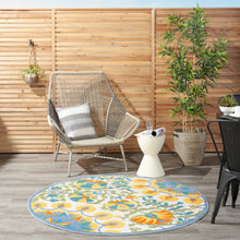 Load image into Gallery viewer, Nourison Aloha 4&#39; Round Area Rug ALH22 Multicolor
