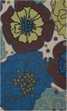Load image into Gallery viewer, Nourison Home &amp; Garden 2&#39;x4&#39; Blue Area Rug RS021 Light Blue
