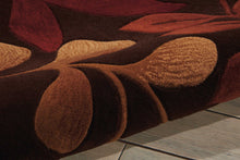 Load image into Gallery viewer, Nourison Contour CON02 Brown 5&#39;x8&#39; Area Rug CON02 Chocolate
