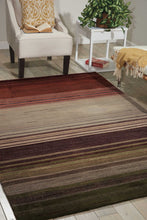 Load image into Gallery viewer, Nourison Contour CON15 Green 4&#39;x6&#39; Area Rug CON15 Forest
