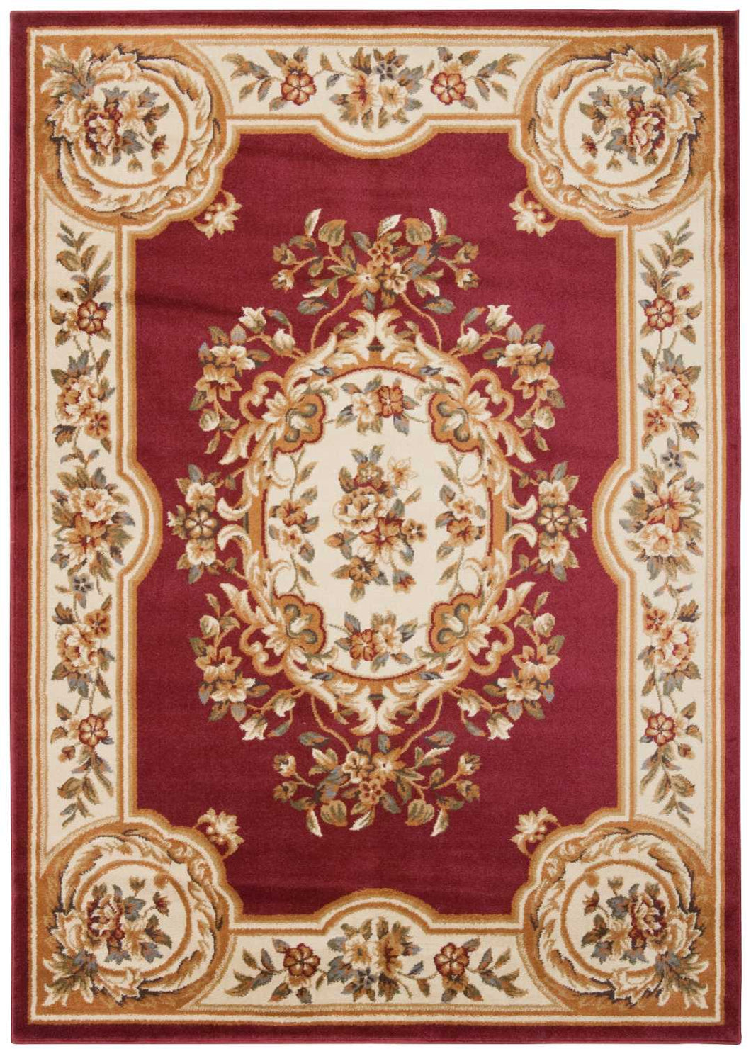 Nourison Paramount PAR37 Red 4'x6' Area Rug PAR37 Red