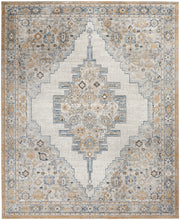 Load image into Gallery viewer, Nourison Concerto 7&#39; x 10&#39; Area Rug CNC09 Grey/Light Blue

