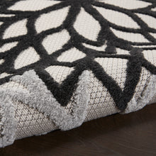 Load image into Gallery viewer, Nourison Aloha 8&#39; x 11&#39; Area Rug ALH05 Black White
