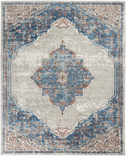 Load image into Gallery viewer, Nourison Concerto 7&#39; x 10&#39; Area Rug CNC12 Blue/Grey
