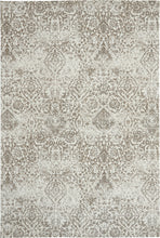 Load image into Gallery viewer, Nourison Damask 6&#39;x9&#39; Vintage Area Rug DAS06 Ivory
