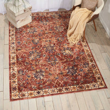 Load image into Gallery viewer, Nourison Lagos LAG02 Red 5&#39;x8&#39; Area Rug LAG02 Brick
