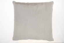 Load image into Gallery viewer, Nourison Fur Dot Foil Print Light Grey Throw Pillow VV021 1&#39;10&quot;X1&#39;10&quot;
