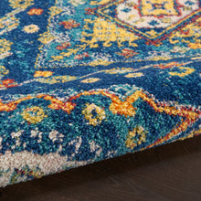 Load image into Gallery viewer, Nourison Allur 9&#39; x 12&#39; Navy Multicolor Area Rug ALR02 Navy Multicolor
