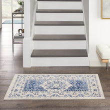Load image into Gallery viewer, Nourison Cyrus 3&#39; x 4&#39; Area Rug CYR05 Ivory Blue
