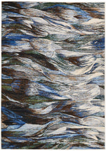 Load image into Gallery viewer, Nourison Chroma CRM01 Charcoal and Blue 6&#39;x8&#39; Area Rug CRM01 Aegean

