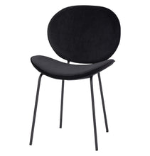 Load image into Gallery viewer, Ormer Dining Chair - Black Velvet - GFURN
