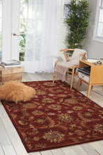 Load image into Gallery viewer, Nourison India House IH83 Red 5&#39;x8&#39; Area Rug IH83 Brick
