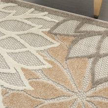 Load image into Gallery viewer, Nourison Aloha 5&#39;x8&#39; Cream Patio Area Rug ALH05 Natural
