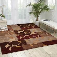 Load image into Gallery viewer, Nourison Contour CON01 Brown 7&#39;x9&#39; Rug CON01 Mocha
