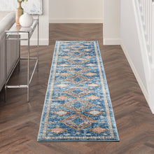 Load image into Gallery viewer, Nourison Concerto 10&#39; Runner Area Rug CNC14 Blue
