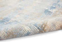Load image into Gallery viewer, Calvin Klein Ck950 Rush 7&#39; Runner Area Rug CK951 Blue/Beige
