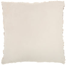 Load image into Gallery viewer, Mina Victory Sofia Faux Fur Sequins Beige Throw Pillow VV212 20&quot;X20&quot;

