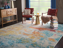 Load image into Gallery viewer, Nourison Celestial CES02 Multicolor 9&#39;x12&#39; Oversized Rug CES02 Sealife
