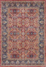 Load image into Gallery viewer, Nourison Ankara Global ANR02 Red and Blue Multicolor 5&#39;x8&#39; Persian Area Rug ANR02 Red
