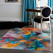 Load image into Gallery viewer, Nourison Le Reve LER03 Multicolor 4&#39;x6&#39; PhotoReal Area Rug LER03 Multicolor
