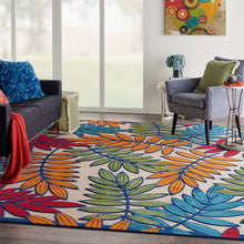 Load image into Gallery viewer, Nourison Aloha ALH18 Multicolor 10&#39;x13&#39; Oversized Indoor-outdoor Rug ALH18 Multicolor
