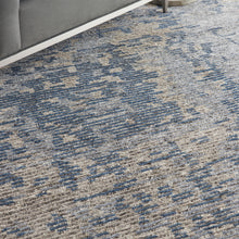 Load image into Gallery viewer, Nourison Ellora ELL04 Grey 6&#39;x8&#39; Modern Area Rug ELL04 Graphite

