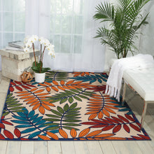 Load image into Gallery viewer, Nourison Aloha ALH18 Multicolor 5&#39;x8&#39; Indoor-outdoor Area Rug ALH18 Multicolor
