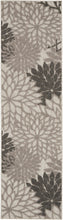 Load image into Gallery viewer, Nourison Aloha 2&#39;x8&#39; Silver Grey Area Rug ALH05 Silver Grey
