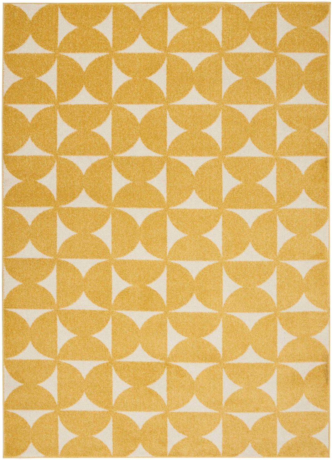 Nourison Harper DS301 Yellow 5'x7' Area Rug DS301 Yellow