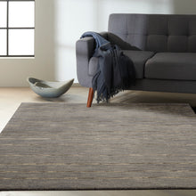 Load image into Gallery viewer, Calvin Klein Ck400 Halo 5&#39;x7&#39; Charcoal Area Rug HAL01 Charcoal
