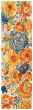 Load image into Gallery viewer, Nourison Allur 8&#39; Runner Ivory Multicolor Area Rug ALR07 Ivory Multicolor
