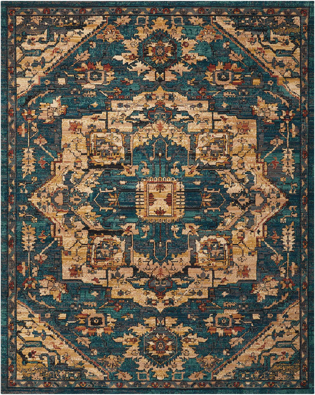 Nourison 2020 NR206 6'x9' Area Rug NR206 Teal