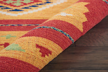 Load image into Gallery viewer, Nourison Baja BAJ02 Yellow and Red 4&#39;x6&#39; Southwestern Area Rug BAJ02 Yellow/Red
