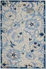 Load image into Gallery viewer, Nourison Aloha 3&#39; x 4&#39; Area Rug ALH17 Blue/Grey
