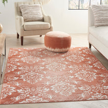 Load image into Gallery viewer, Nourison Elation 4&#39; x 6&#39; Area Rug ETN03 Brick Ivory
