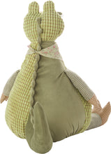 Load image into Gallery viewer, Mina Victory Plush Crocodile Green Throw Pillow N1606 22&quot; x 26&quot;
